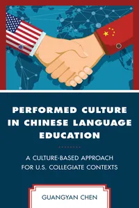 Performed Culture in Chinese Language Education_cover