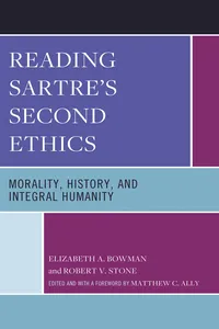 Reading Sartre's Second Ethics_cover