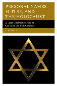 Personal Names, Hitler, and the Holocaust_cover