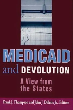 Medicaid and Devolution