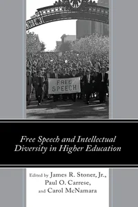 Free Speech and Intellectual Diversity in Higher Education_cover