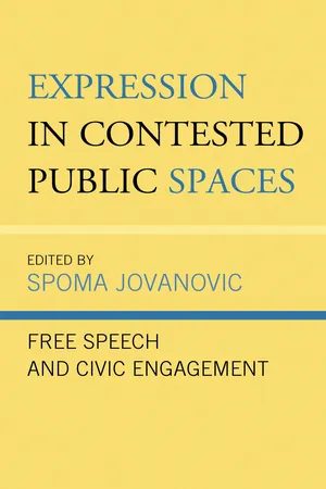 Expression in Contested Public Spaces