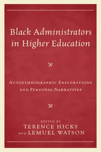 Black Administrators in Higher Education_cover
