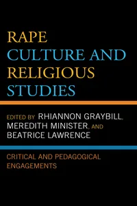 Rape Culture and Religious Studies_cover