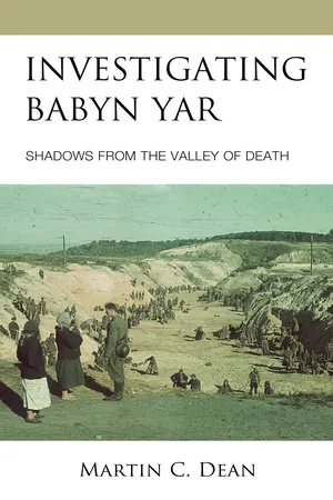 Investigating Babyn Yar