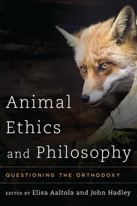 Animal Ethics and Philosophy_cover