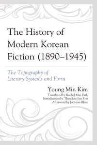 The History of Modern Korean Fiction_cover