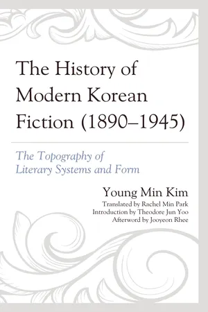 The History of Modern Korean Fiction (1890-1945)