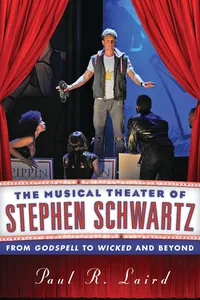 The Musical Theater of Stephen Schwartz_cover