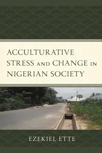 Acculturative Stress and Change in Nigerian Society_cover