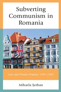 Subverting Communism in Romania_cover