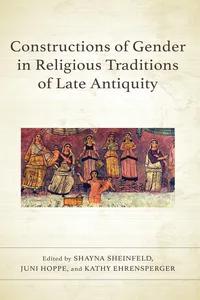 Constructions of Gender in Religious Traditions of Late Antiquity_cover