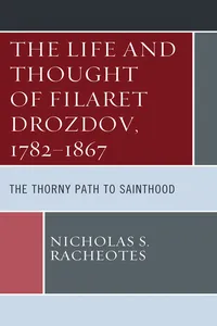 The Life and Thought of Filaret Drozdov, 1782–1867_cover
