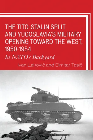 The Tito–Stalin Split and Yugoslavia's Military Opening toward the West, 1950–1954