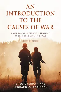 An Introduction to the Causes of War_cover