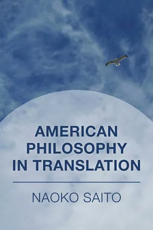 American Philosophy in Translation