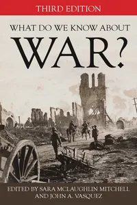 What Do We Know about War?_cover