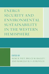 Energy Security and Environmental Sustainability in the Western Hemisphere_cover