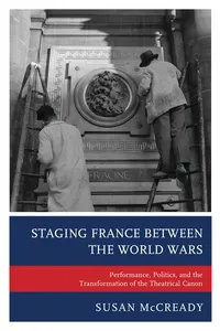 Staging France between the World Wars_cover