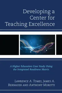 Developing a Center for Teaching Excellence_cover