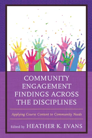 Community Engagement Findings Across the Disciplines