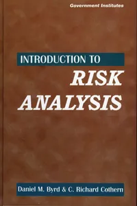 Introduction to Risk Analysis_cover