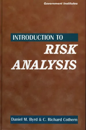 Introduction to Risk Analysis