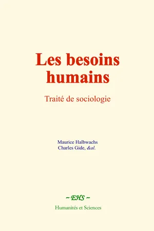 Les besoins humains