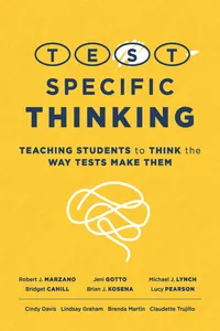 Test-Specific Thinking_cover