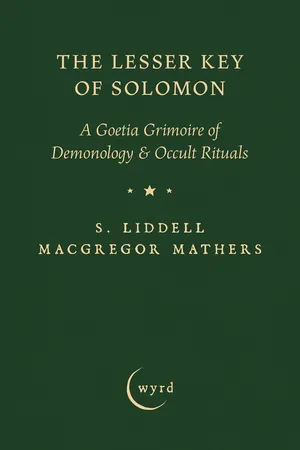 The Lesser Key of Solomon