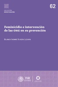 Feminicidio e intervención de las ONG en su prevención_cover