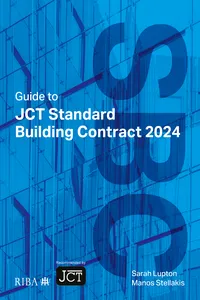 Guide to JCT Standard Building Contract 2024_cover