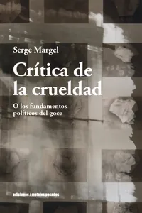 Crítica de la crueldad_cover