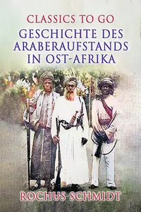 Geschichte des Araberaufstands in Ost-Afrika_cover
