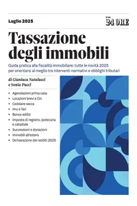 Tassazione degli immobili 2025_cover