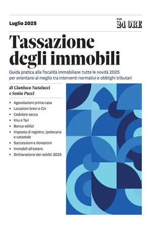 Tassazione degli immobili 2025