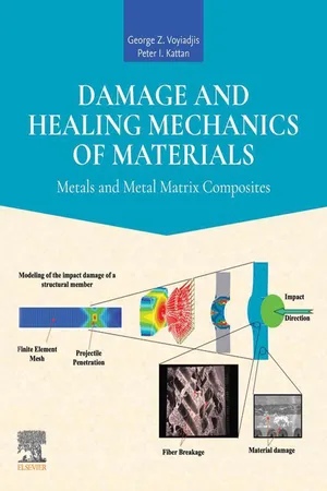 Damage and Healing Mechanics of Materials
