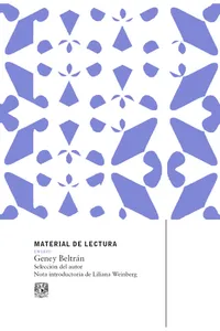 Geney Beltrán. Material de lectura_cover