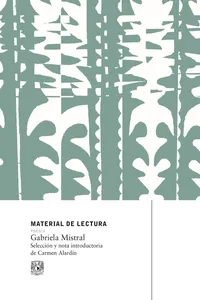 Gabriela Mistral. Material de lectura_cover