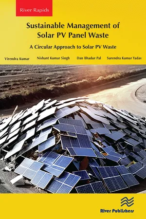 Sustainable Management of Solar PV Panel Waste