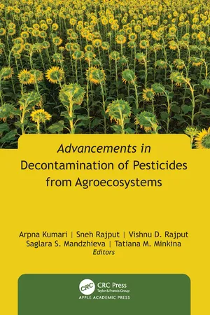 Advancements in Decontamination of Pesticides from Agroecosystems