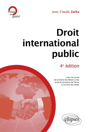 Droit international public 4ed