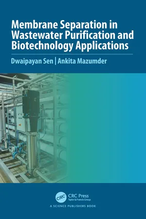 Membrane Separation in Wastewater Purification and Biotechnology Application