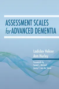 Assessment Scales for Advanced Dementia_cover