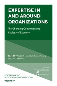 Expertise In and Around Organizations_cover