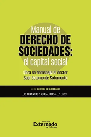 Manual de Derecho de Sociedades