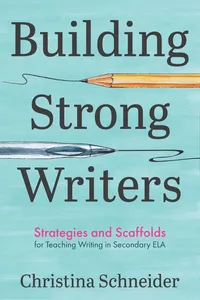 Building Strong Writers_cover