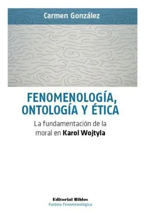 Fenomenología, ontología y ética