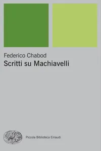 Scritti su Machiavelli_cover