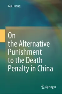 On the Alternative Punishment to the Death Penalty in China_cover